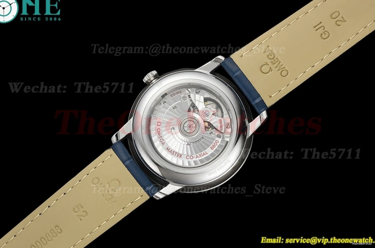 Dial LE SS Prestige Ville 40mm BLSF De A8800 Date Blue 0328